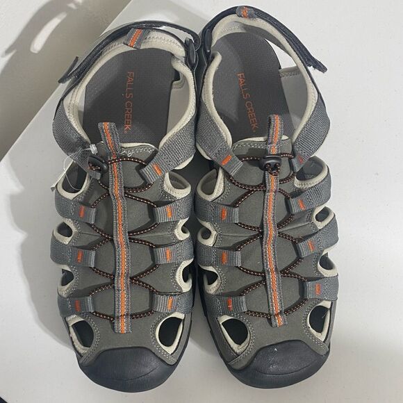Falls Creek Sportsman Grey Sport Sandal Size 13 M main image 5